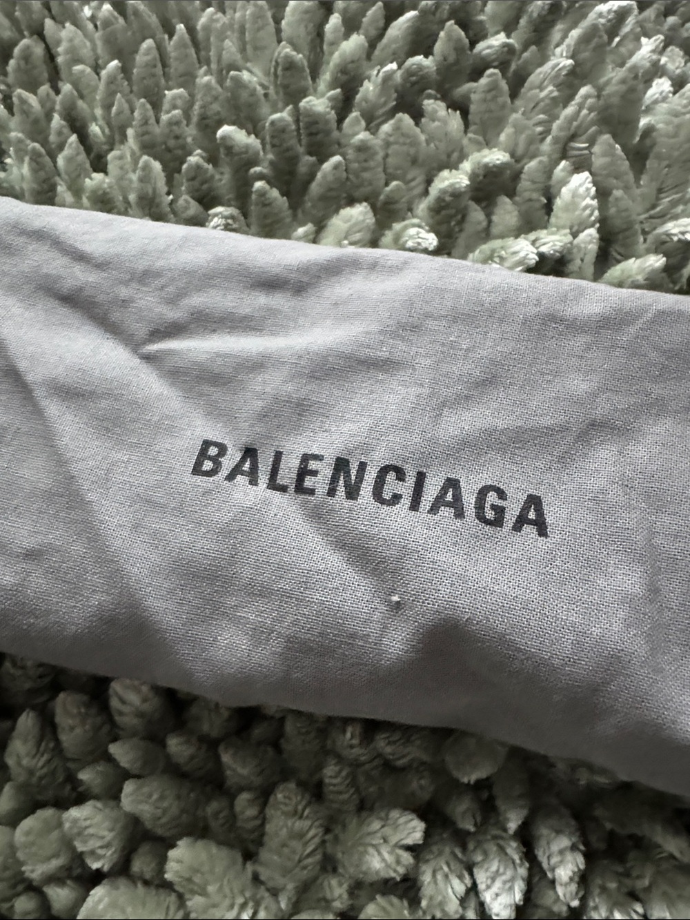 Balenciaga Black Pebbled Leather Crossbody Wallet Bag - Picture 6 of 7
